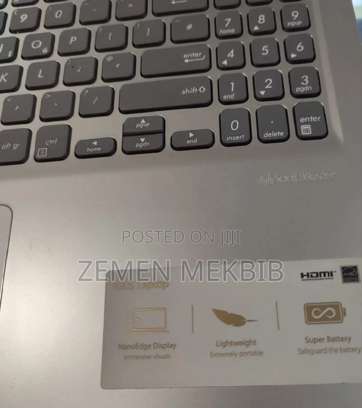 New Laptop Asus 8GB Intel Core I7 SSD 512GB