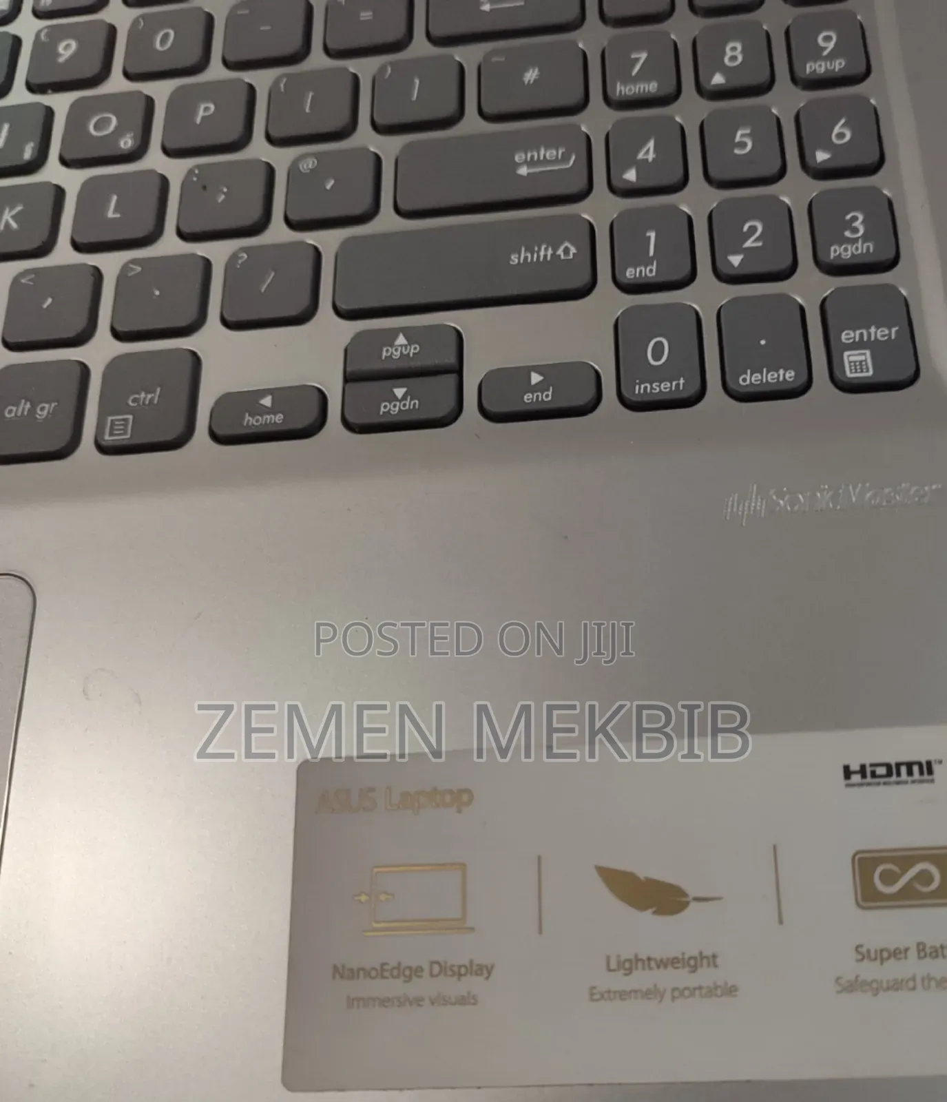 New Laptop Asus 8GB Intel Core I7 SSD 512GB