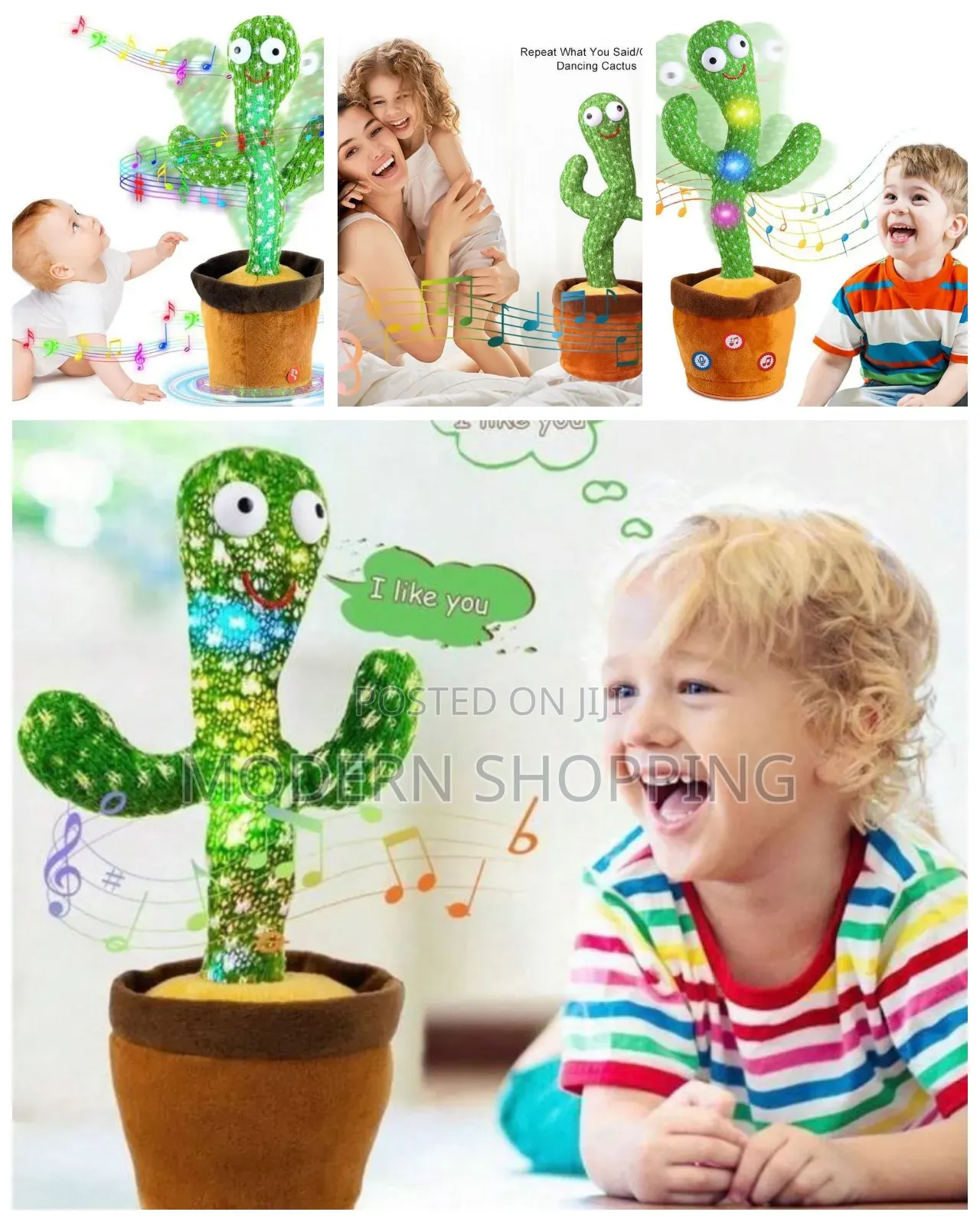Dancing Cactus Toy