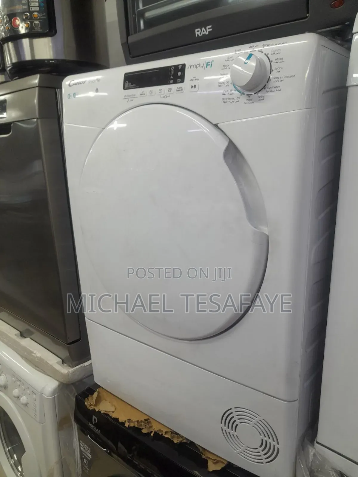 Candy Dryer 8kg,9kg ,10kg ለልብስ ማድረቂያ