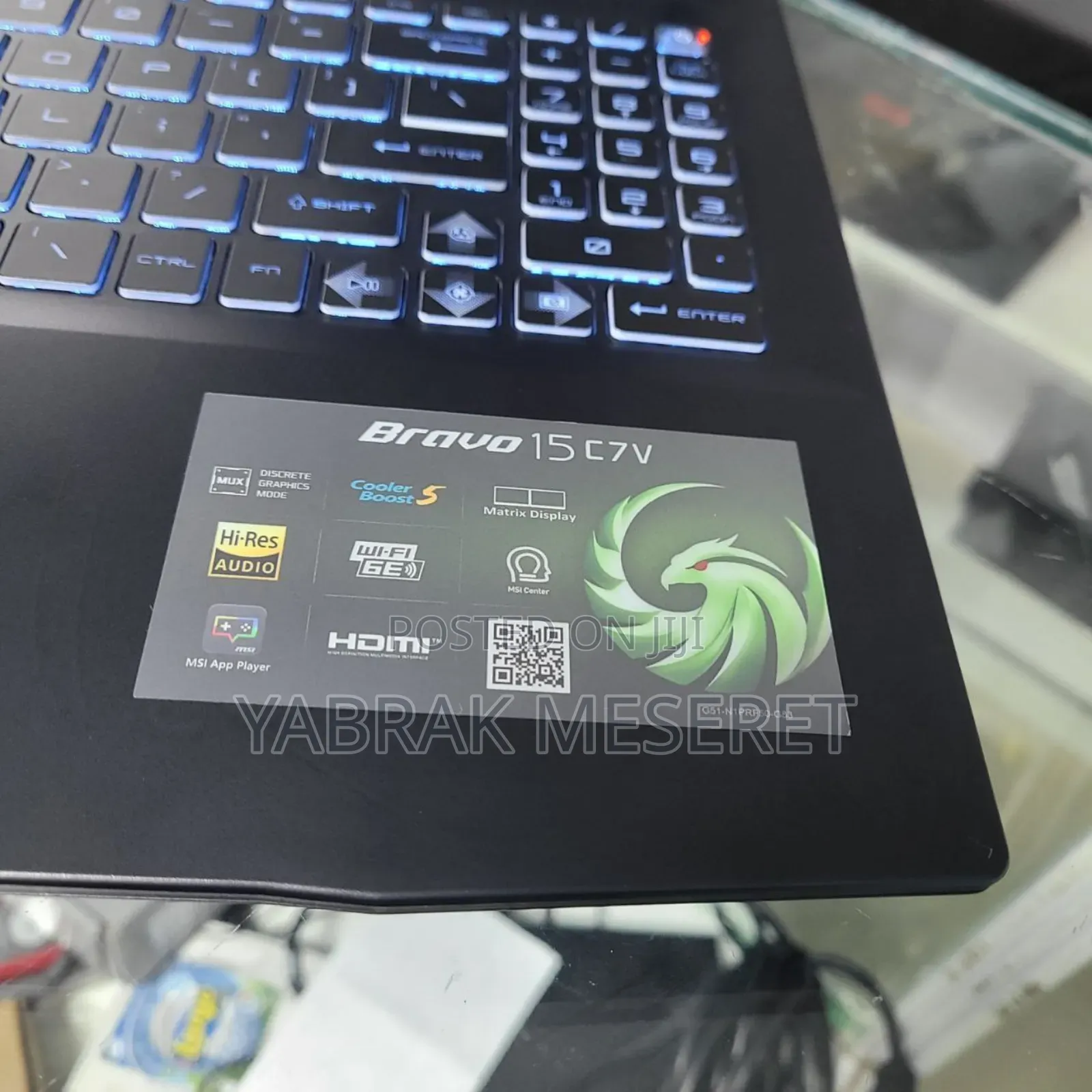 New Laptop MSI 16GB AMD Ryzen 5 SSD 512GB