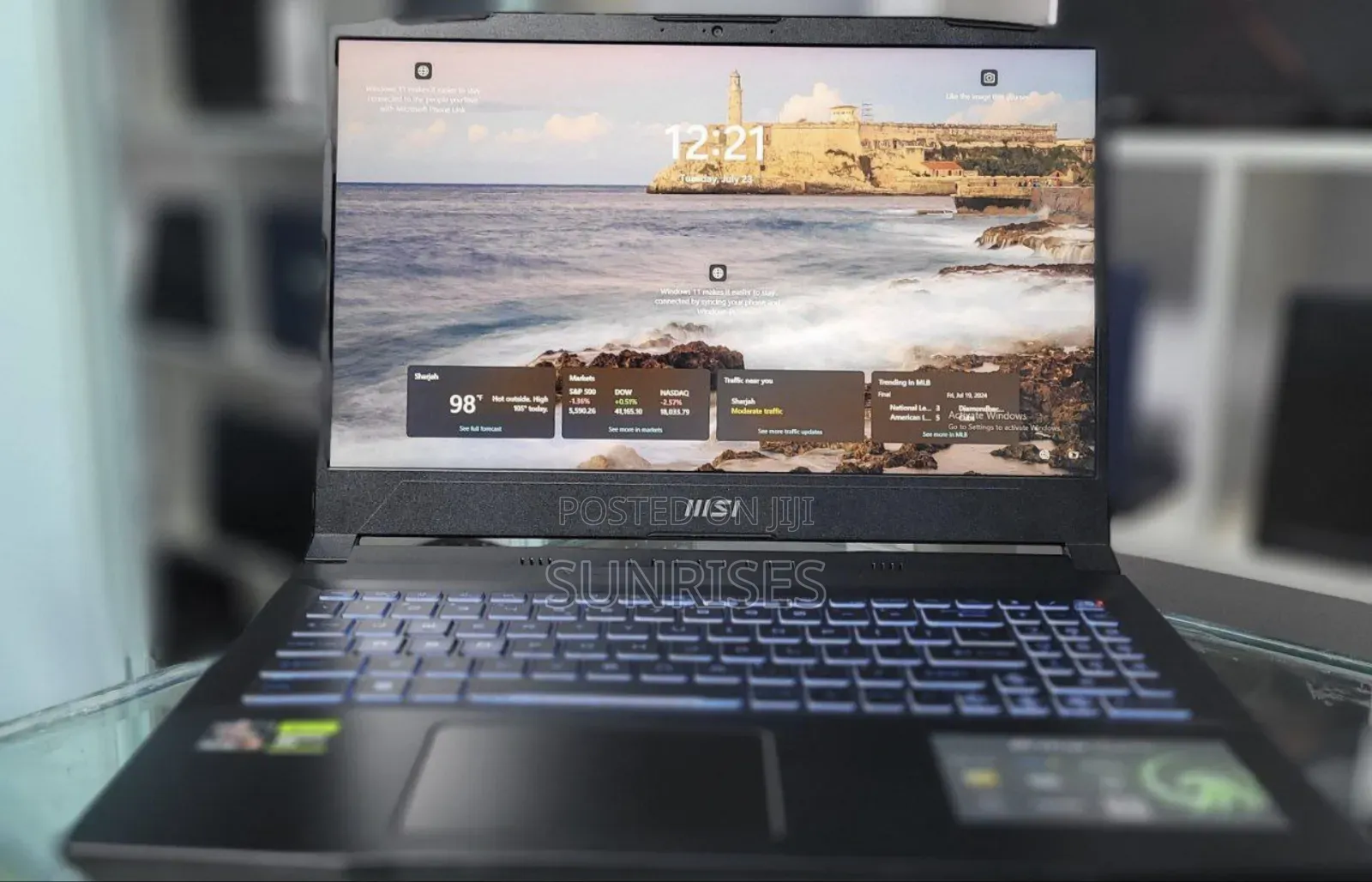 New Laptop MSI Wind U115 Hybrid 16GB AMD Ryzen 5 SSD 512GB