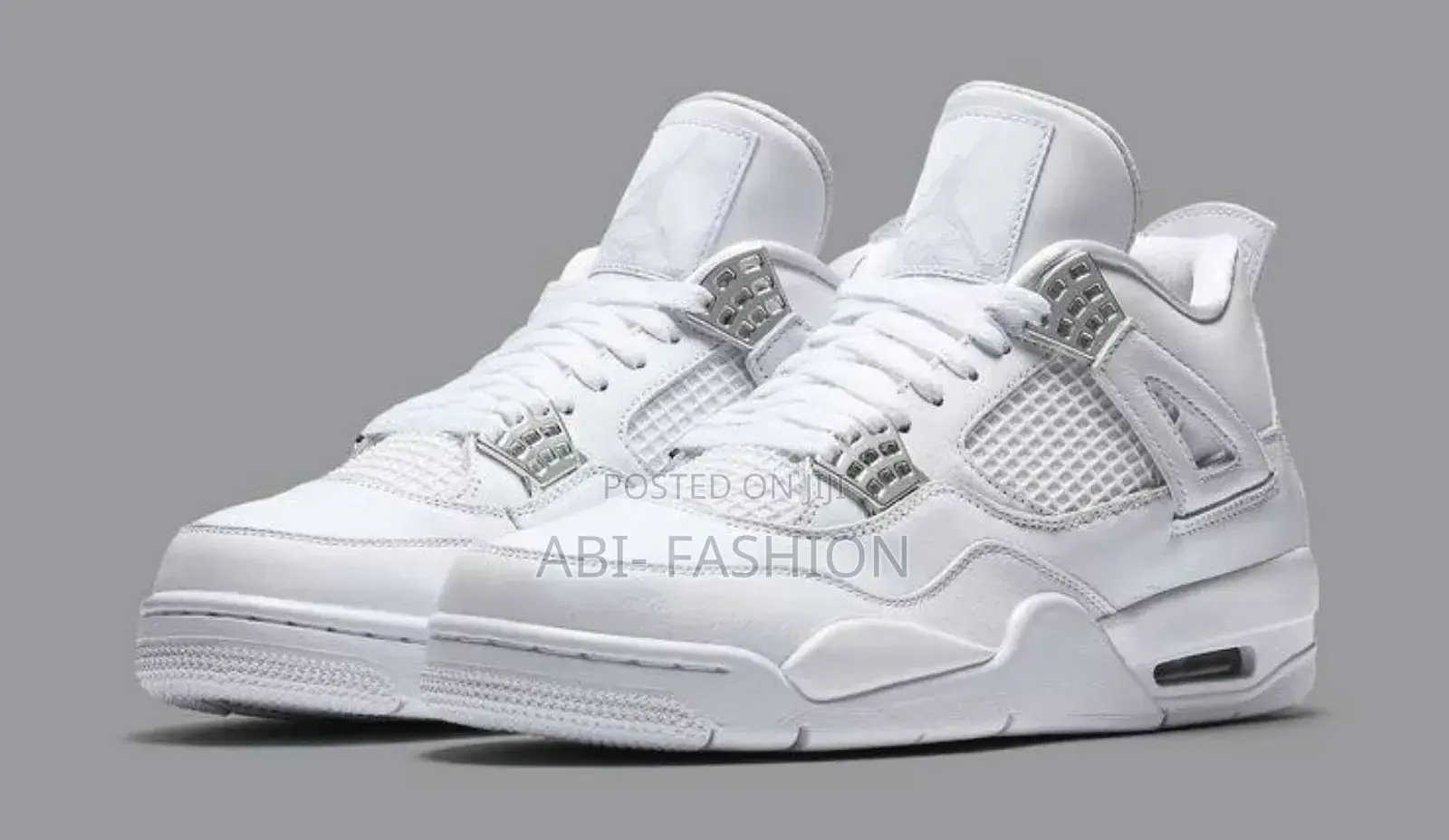 Jordan 4 Full White Master Quality