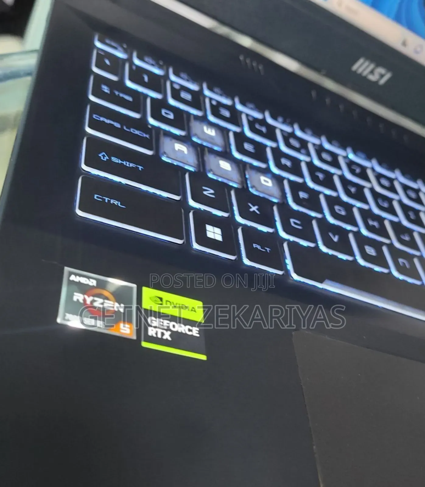 New Laptop MSI 16GB AMD Ryzen 5 SSD 512GB