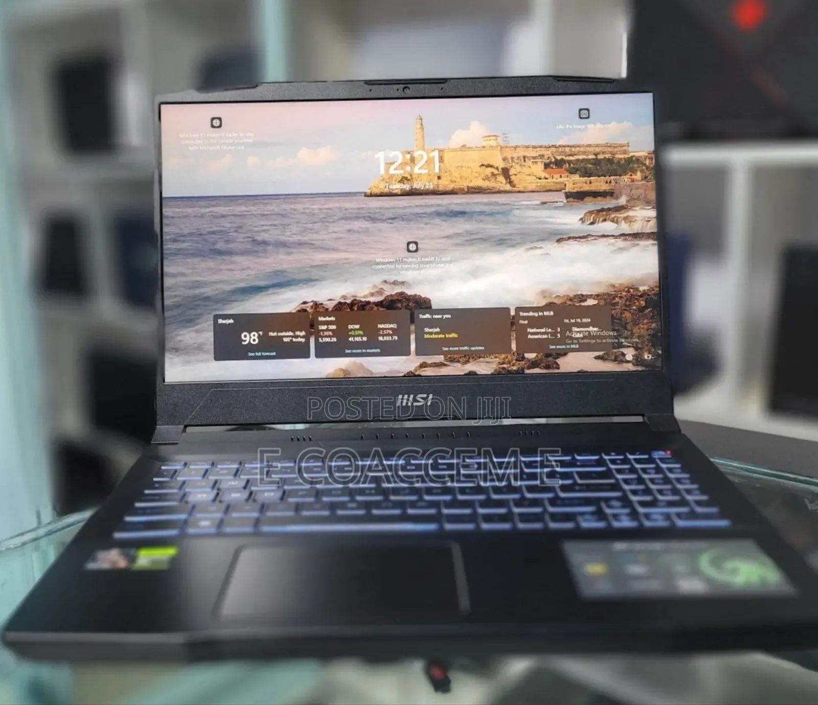 New Laptop MSI MSI Sword 15 16GB AMD Ryzen 5 SSD 512GB