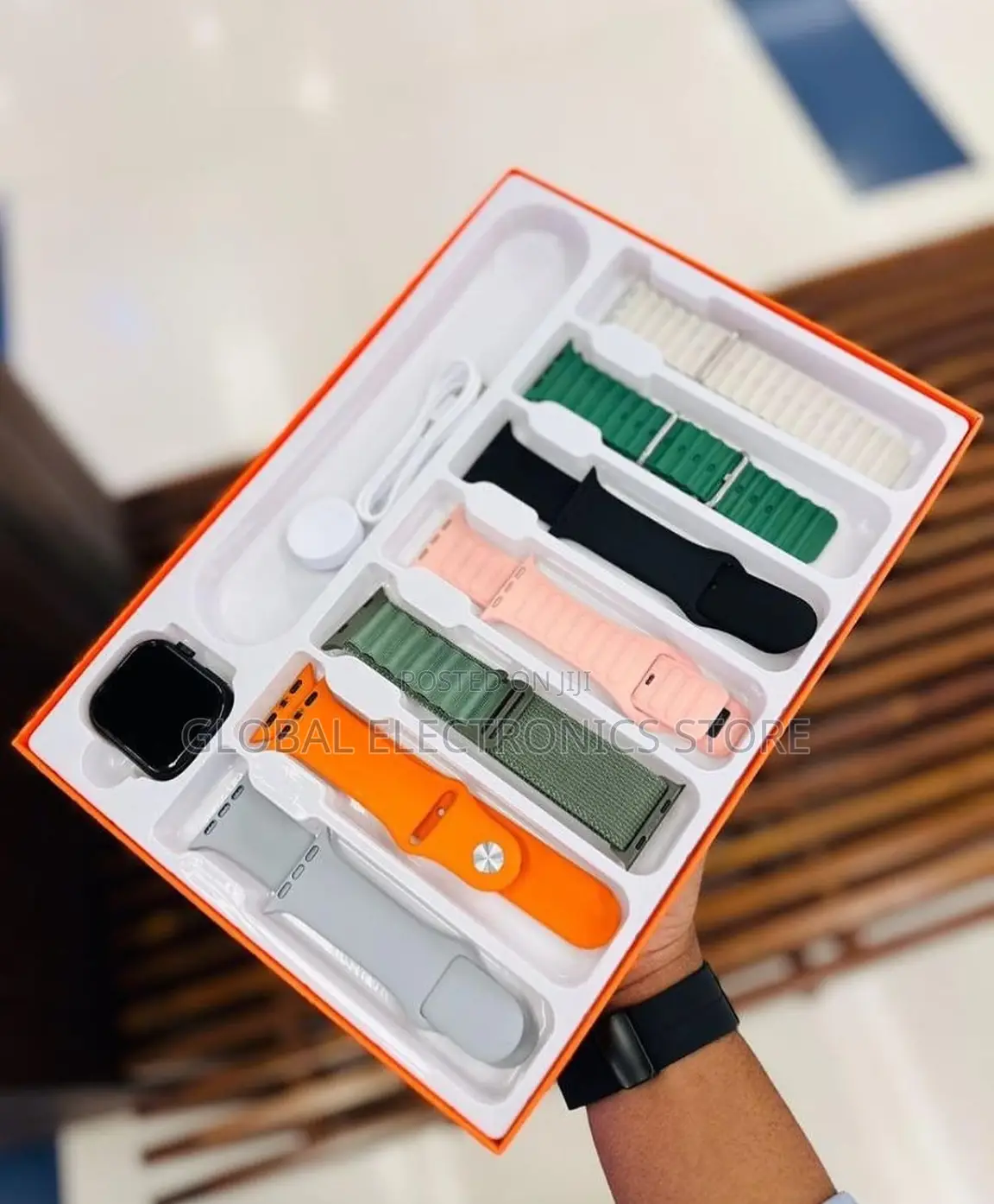 ሰባት መቀየሪያ ያለው Original KW13 Max Series 9 Smart Watch