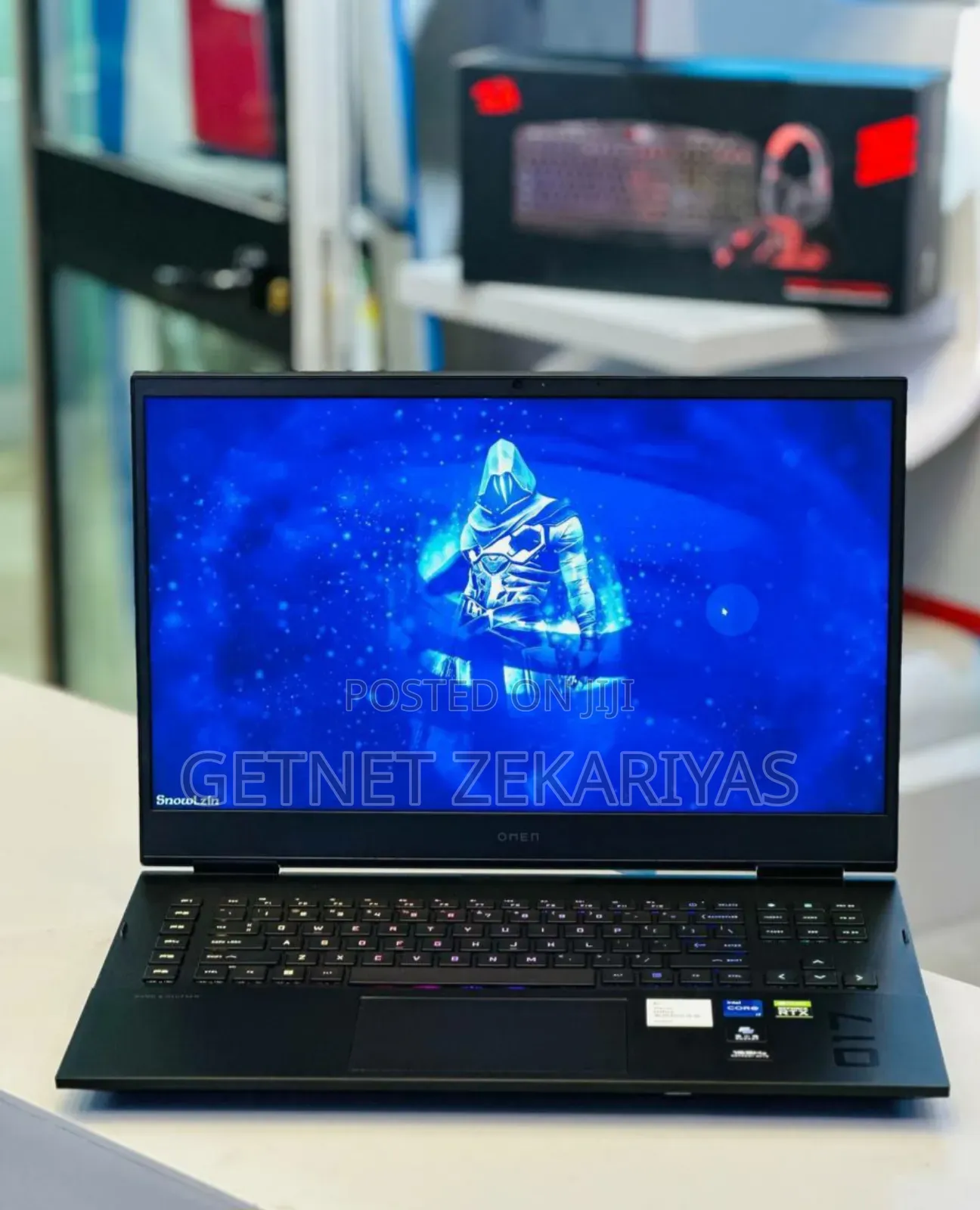 New Laptop HP Omen 17 32GB Intel Core I7 SSD 1T