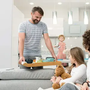 Bamboo Pallet Food Tray 3 PCS