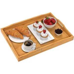 Bamboo Pallet Food Tray 3 PCS