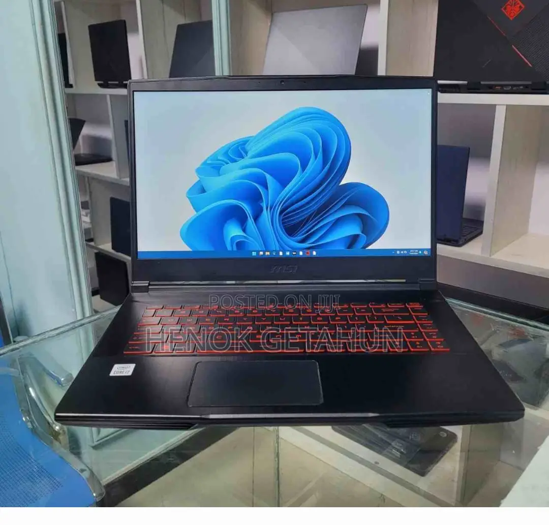 New Laptop MSI GF63 16GB Intel Core I7 SSD 512GB