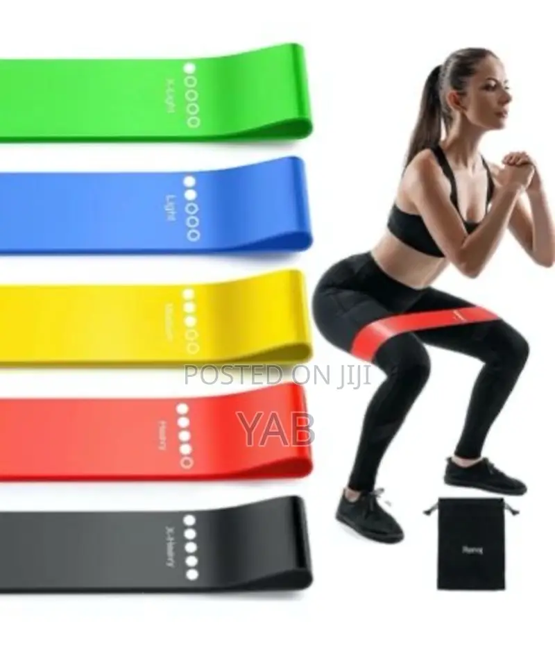 Resistance Bands 5pcs Light to Heavy
