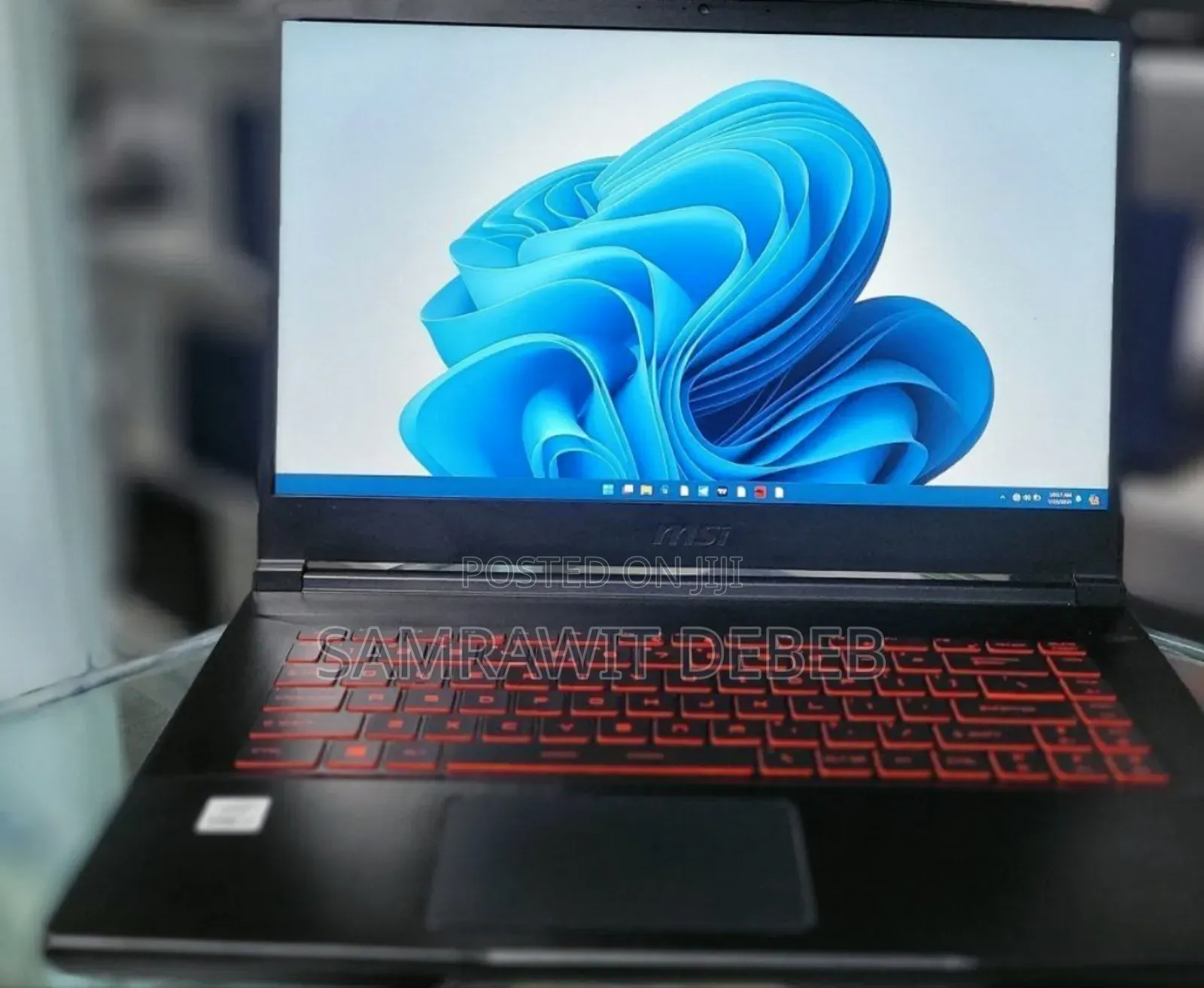 New Laptop MSI Katana GF66 16GB Intel Core I7 SSD 512GB