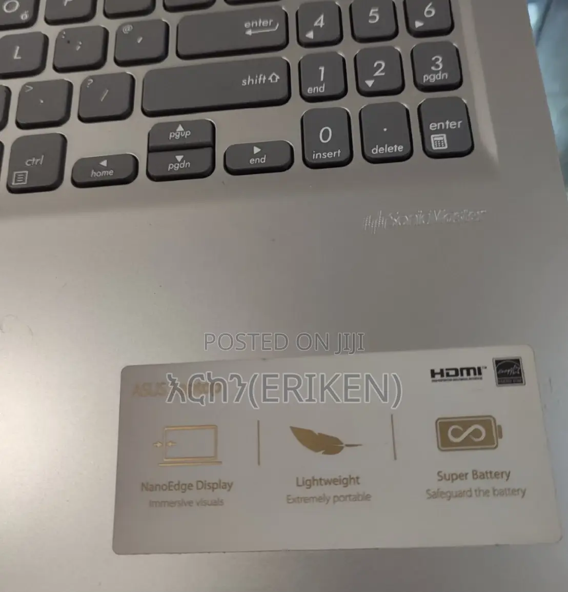 New Laptop Asus VivoBook 15 X505BA 8GB Intel Core I7 SSD 512GB