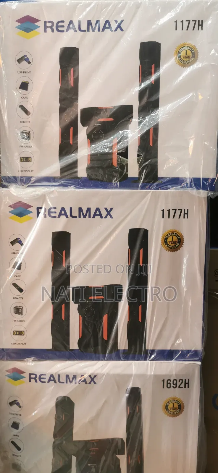 Realmax Hometheater Speakers