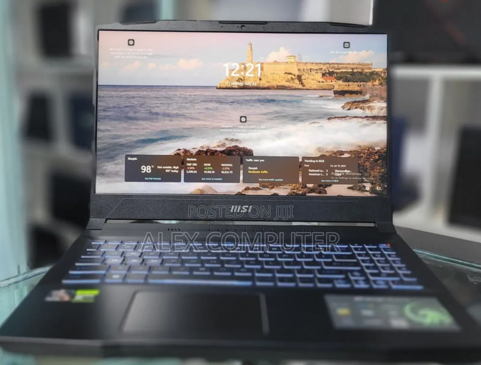 New Laptop MSI Katana 15 16GB Intel Core I7 SSD 512GB