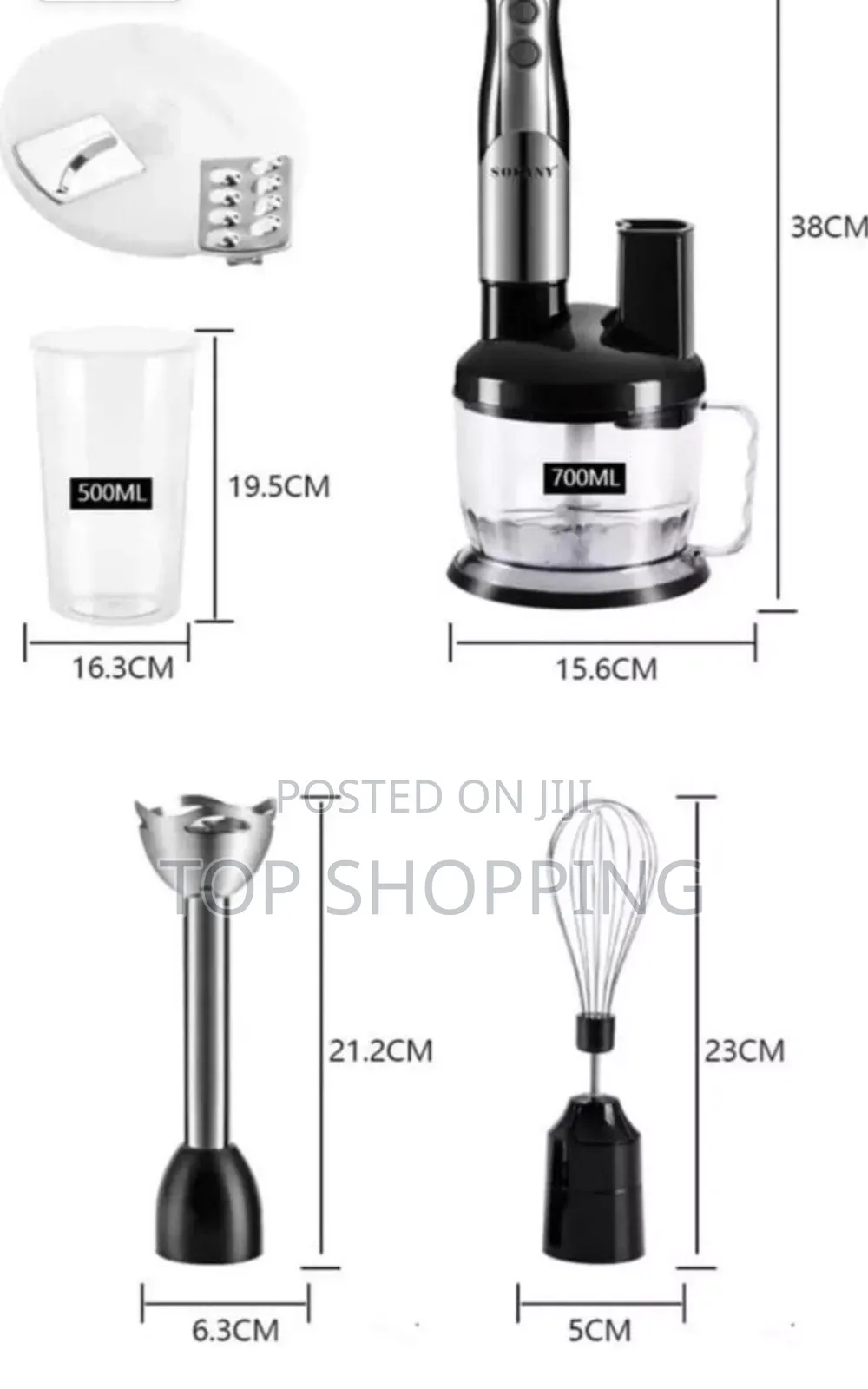 Sokany 8 in 1 Hand Blender