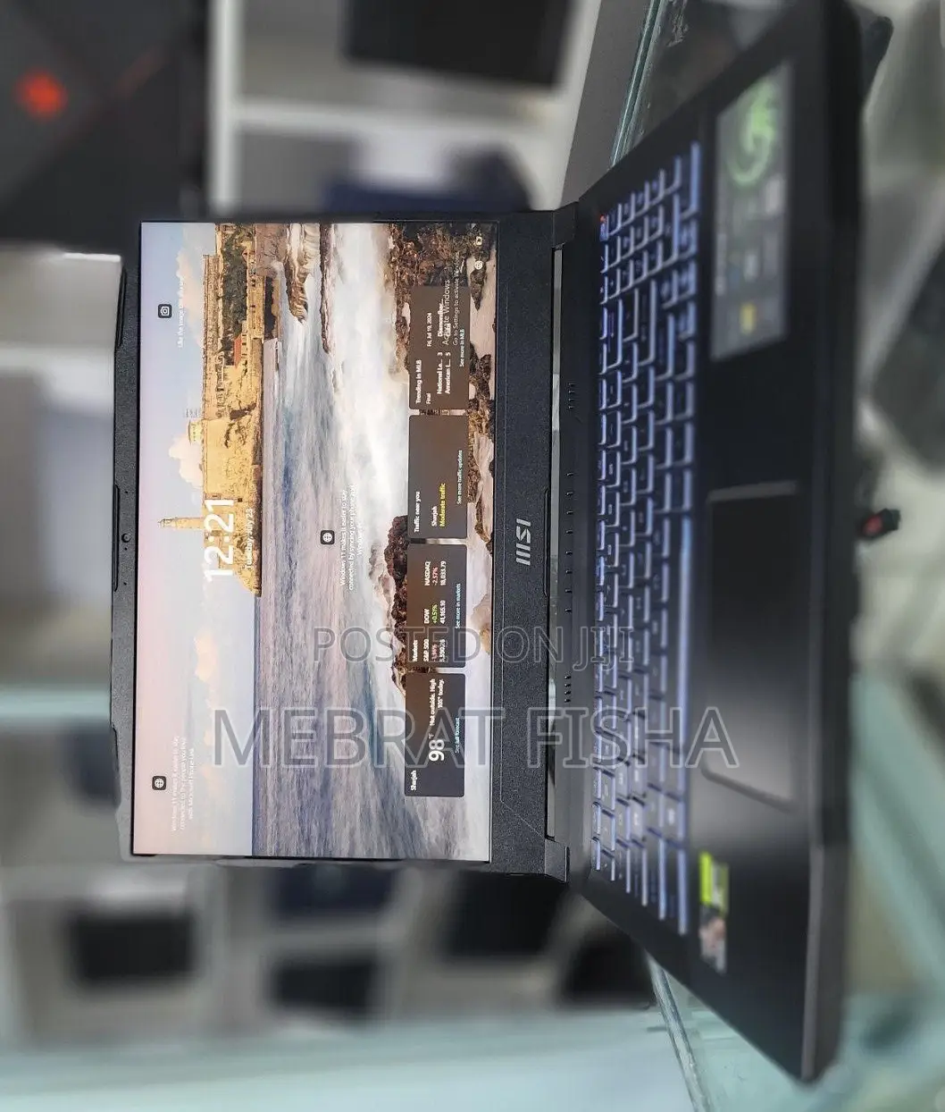 New Laptop MSI 16GB SSD 512GB