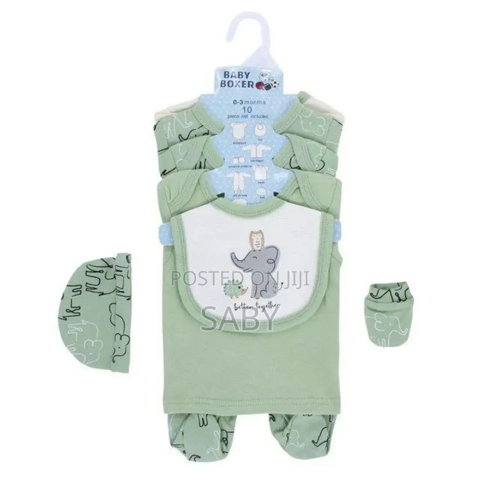 .የአራስ ህፃናት 8 ፒስ/ 8 Pieces ልብስ