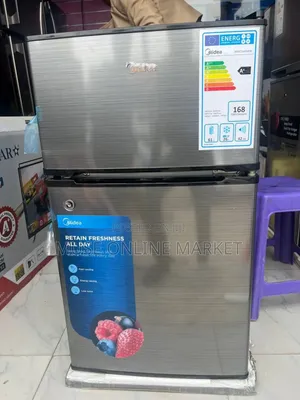 Midea 134 Mini Two Door Refrigerator