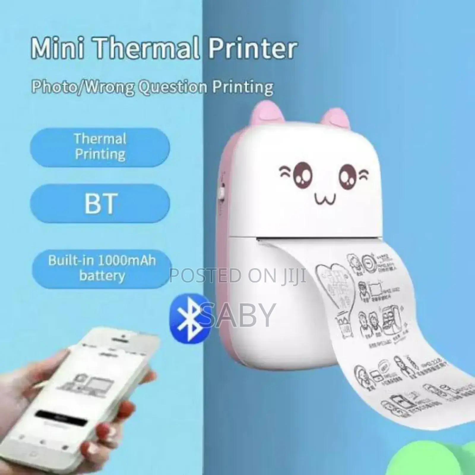 Portable Mini Bluetooth Printer