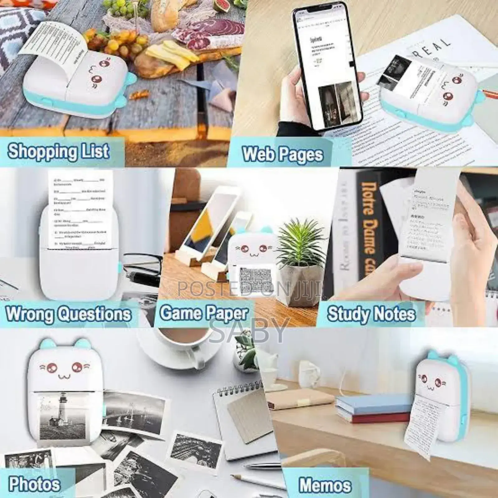 Portable Mini Bluetooth Printer