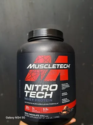 Photo - Nitro Tech Whey Protein Ultimate Muscle Building Formula