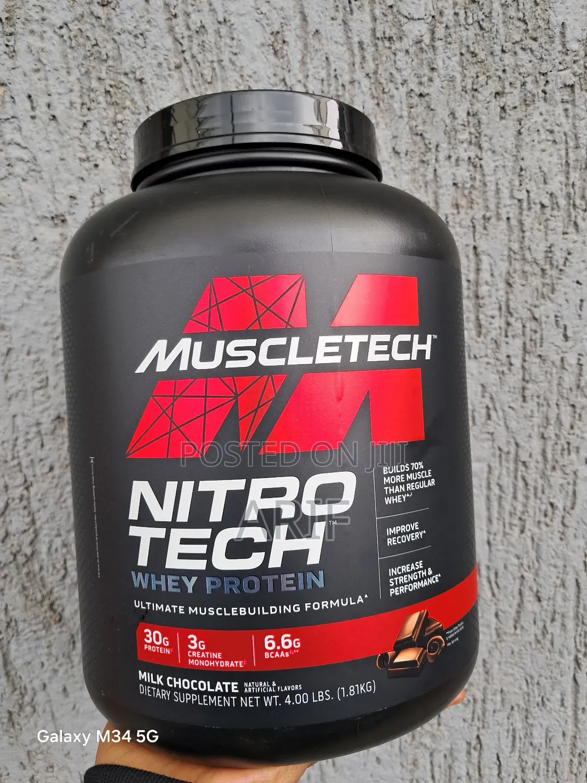 Muscle Tech Nitro Tech Whey Protein 2kg