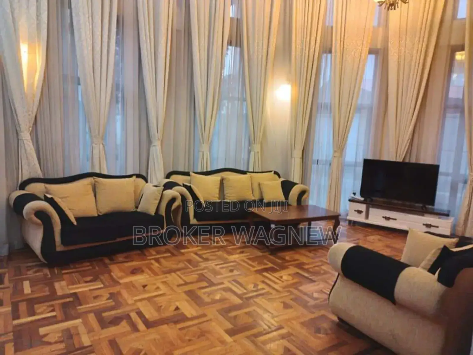 Furnished 2bdrm House in Bole for rent