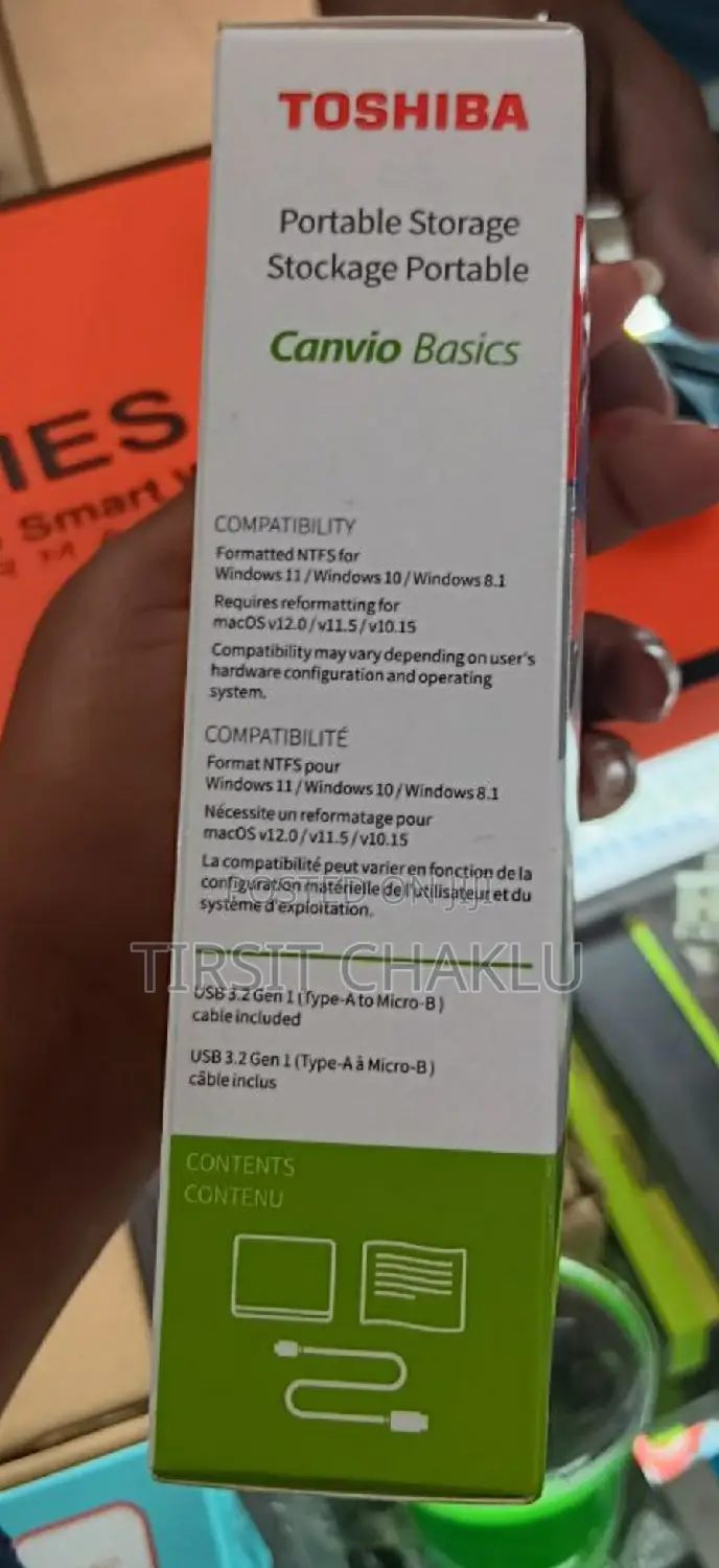 Brand New Packed Toshiba External Hard Desk