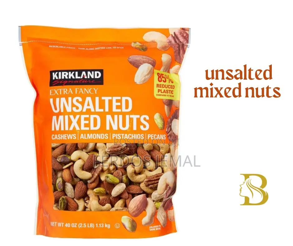 Kirkland Unsalted Mixed Nuts