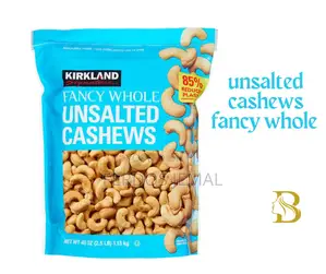 Fancy Whole Unsalted Cashews