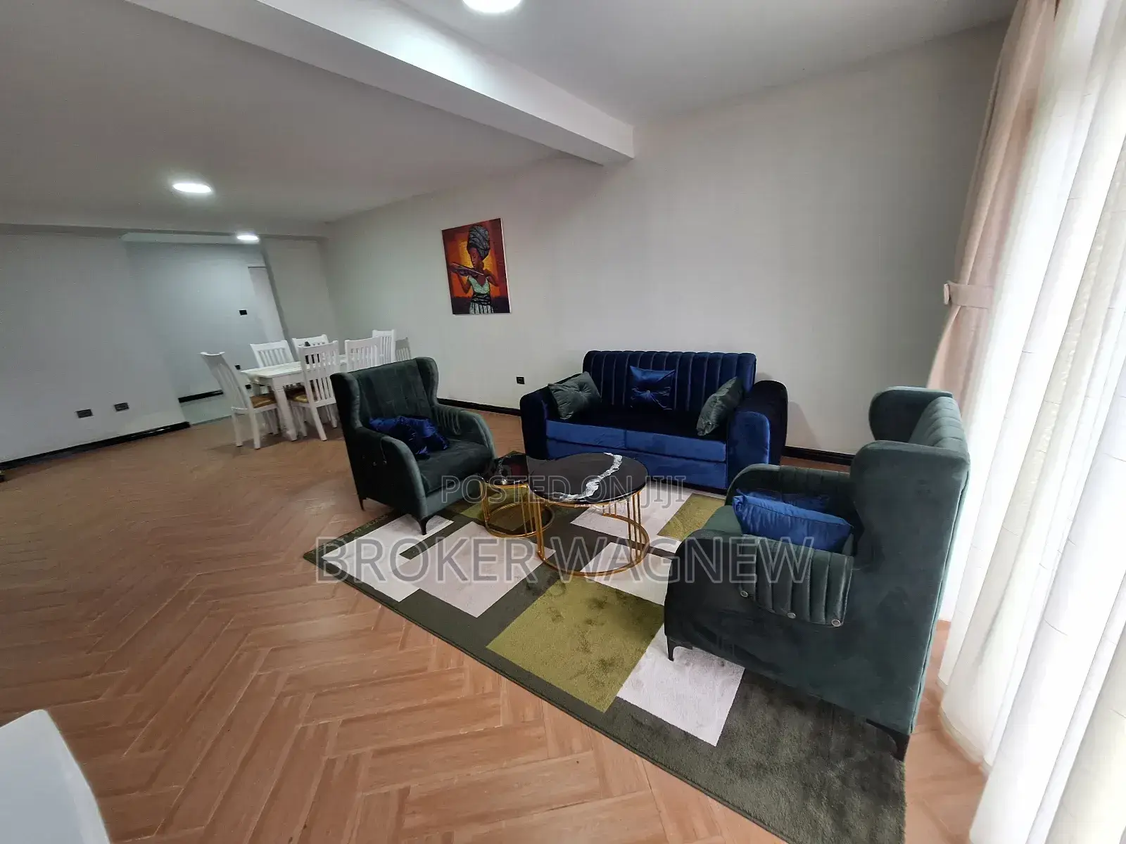 Furnished 3bdrm Apartment in Bole for rent