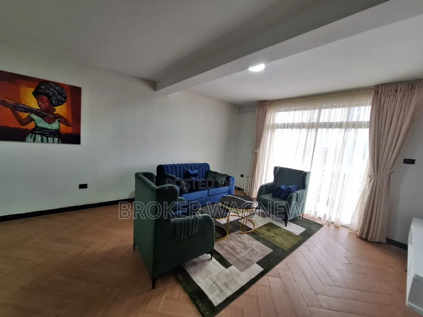 Furnished 3bdrm Apartment in Bole for rent