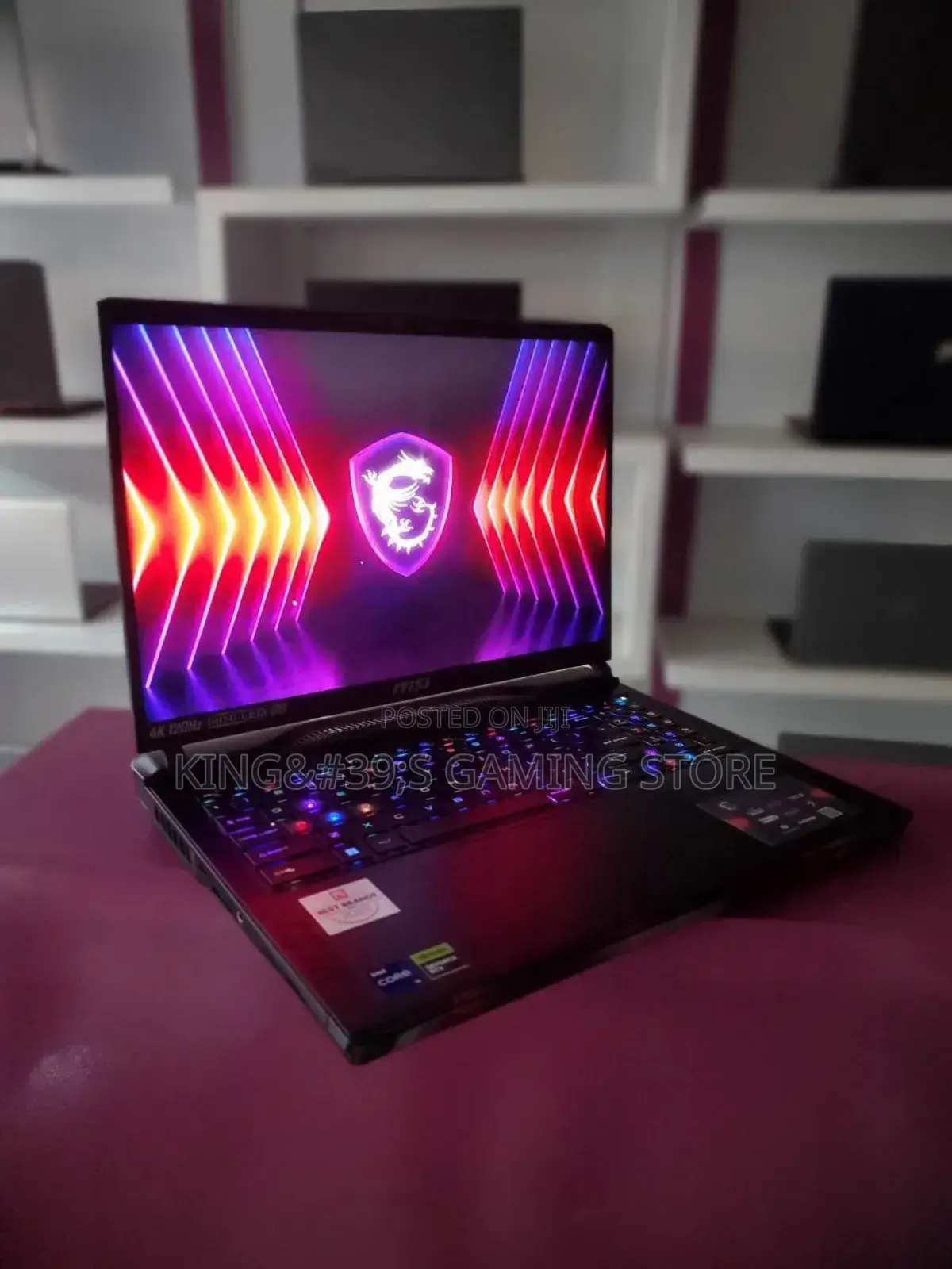 New Laptop MSI GP75 Leopard 64GB Intel Core I9 SSD 2T