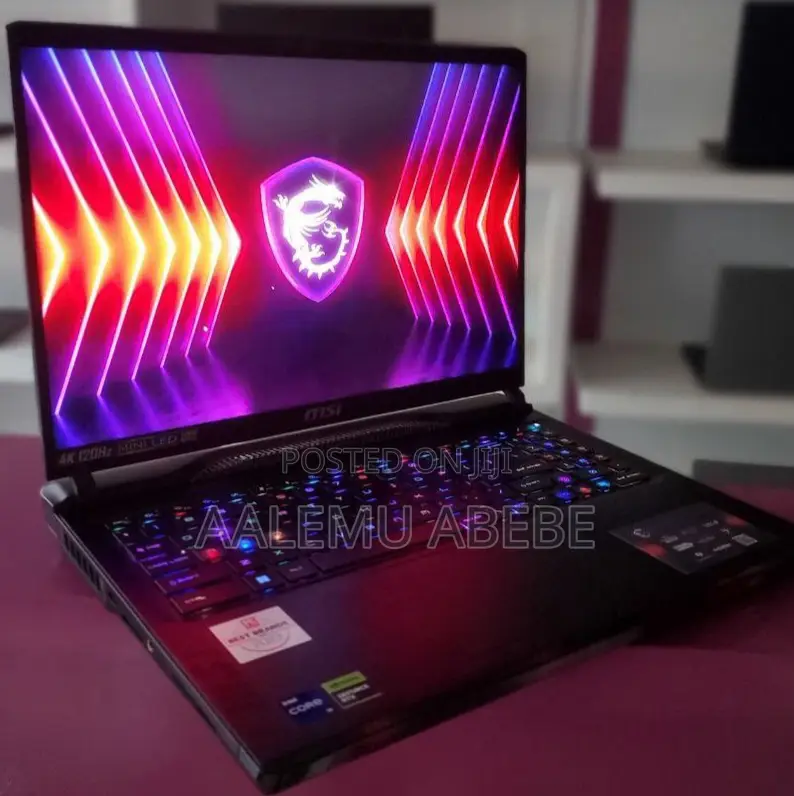 New Laptop MSI 64GB Intel Core I9 SSD 2T