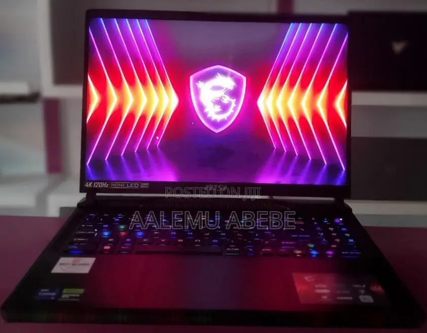 New Laptop MSI 64GB Intel Core I9 SSD 2T