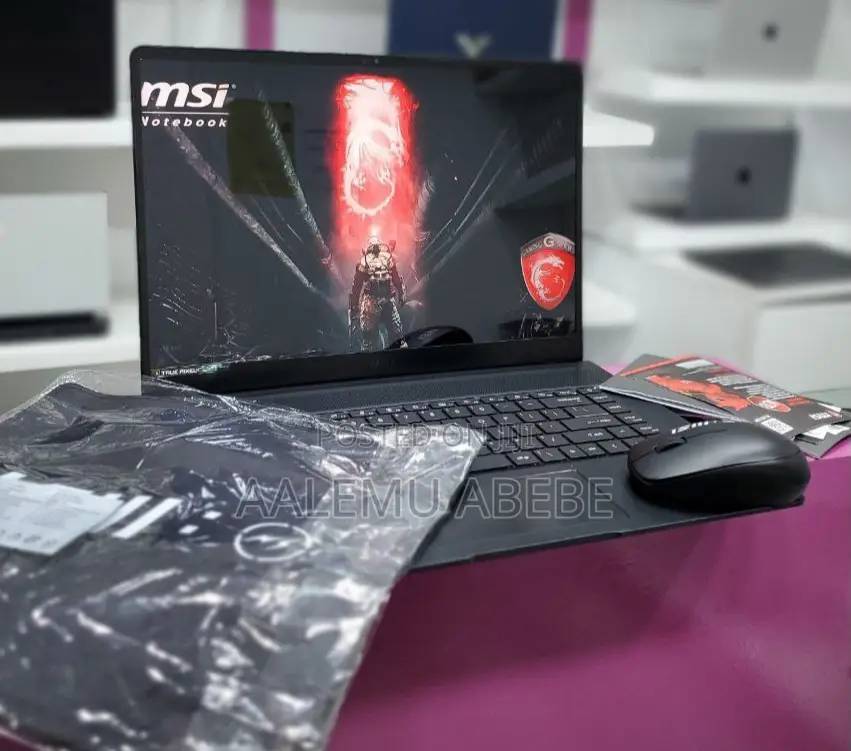 New Laptop MSI 16GB Intel Core I7 SSD 1T