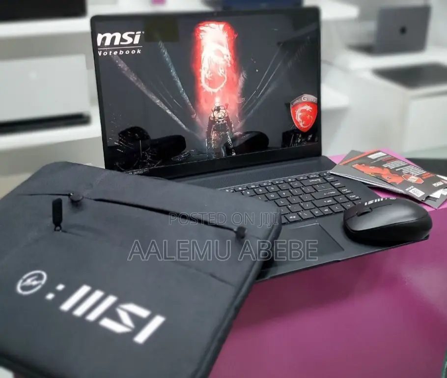 New Laptop MSI 16GB Intel Core I7 SSD 1T