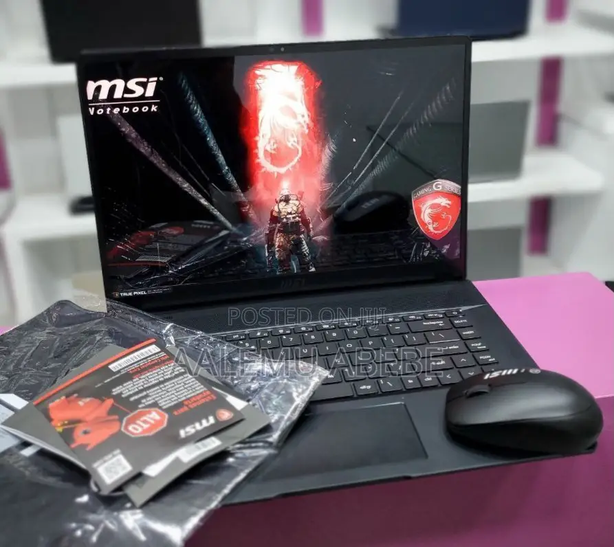 New Laptop MSI 16GB Intel Core I7 SSD 1T
