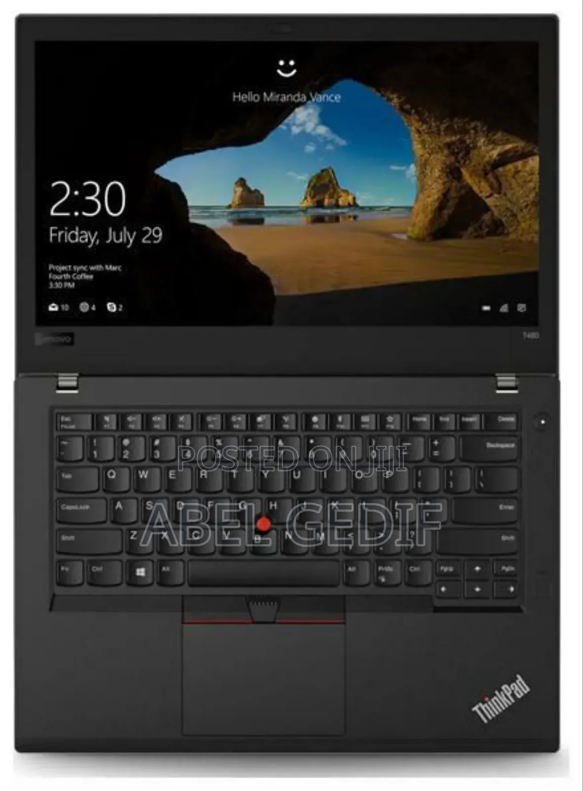 New Laptop Lenovo ThinkPad T450 4GB Intel Core I5 HDD 500GB