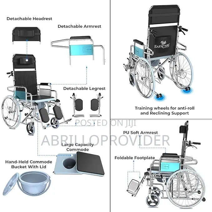 Wheelchairs Self-propelled Wheelchairs With Removable Toilet