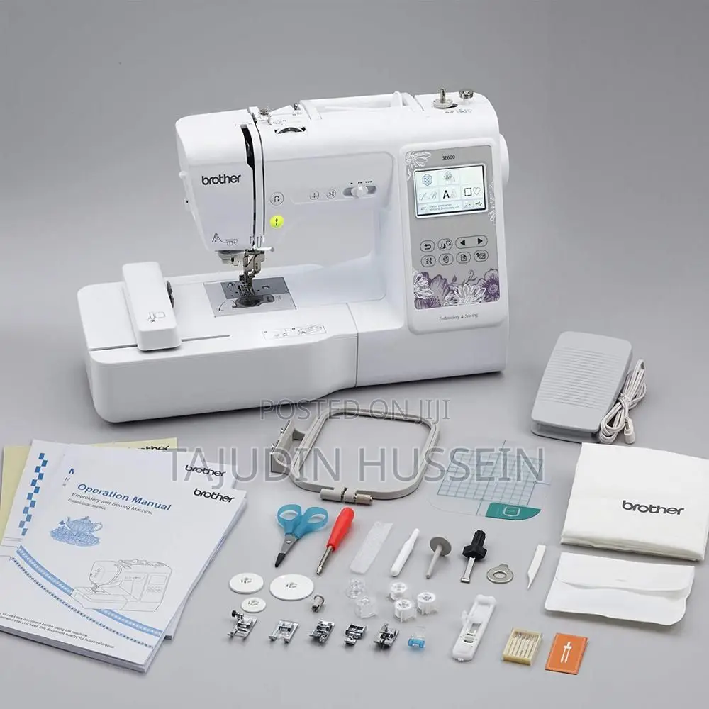 SE600 Computerized Sewing and Embroidery Machine