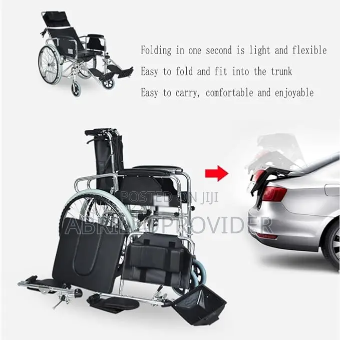 Multifunctional Reclining Commode Wheelchair\Wheelchair