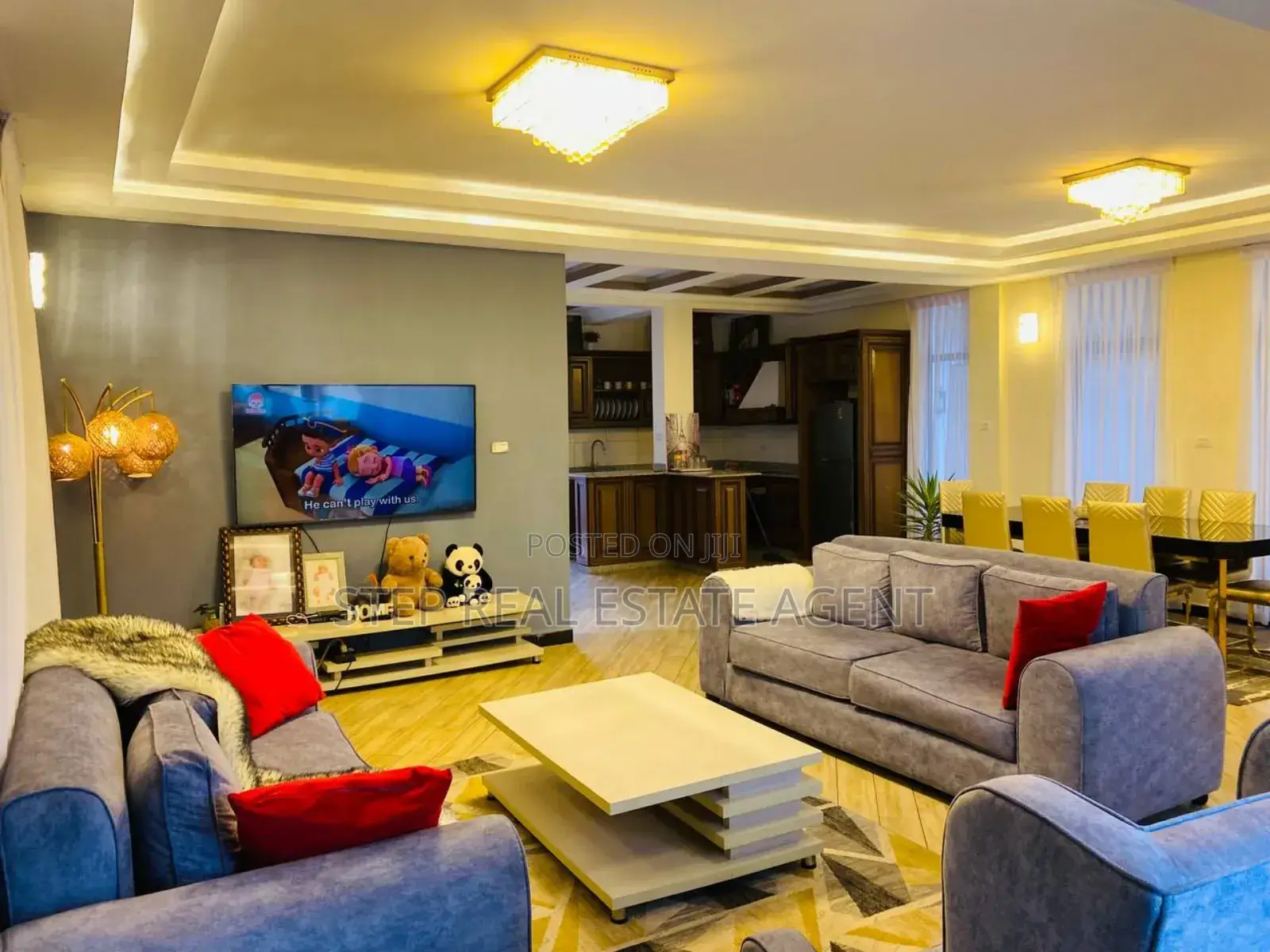 Furnished 5bdrm House in Bole for rent