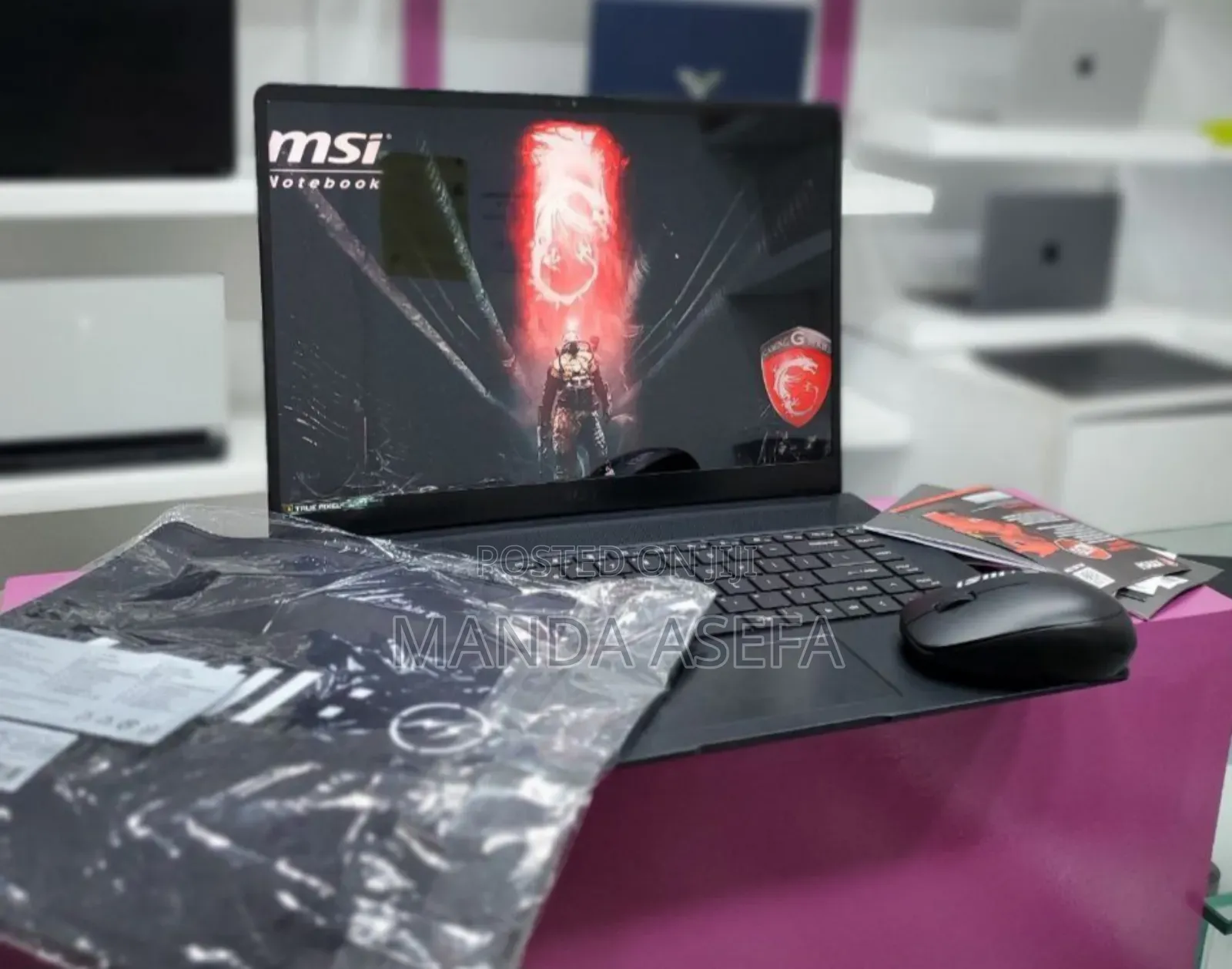 New Laptop MSI 16GB Intel Core I7 SSD 1T