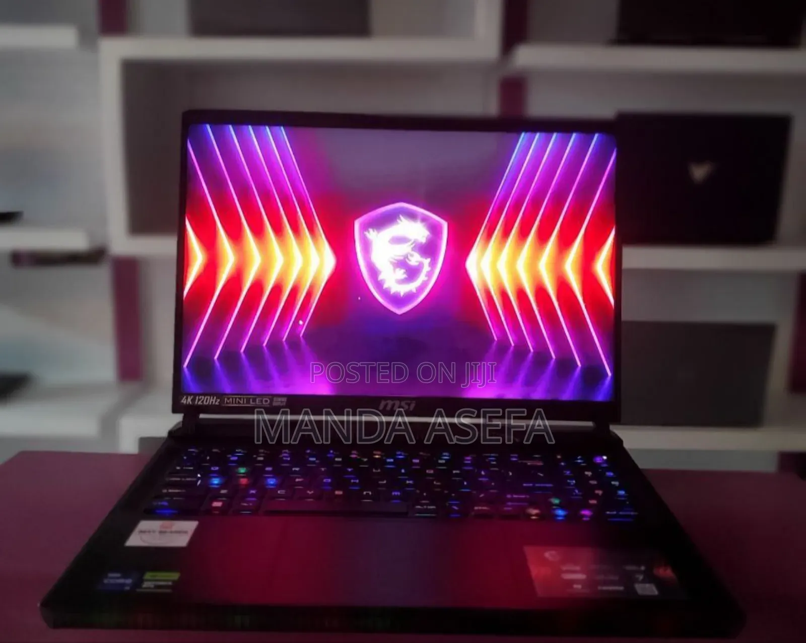 New Laptop MSI 64GB Intel Core I9 SSD 2T