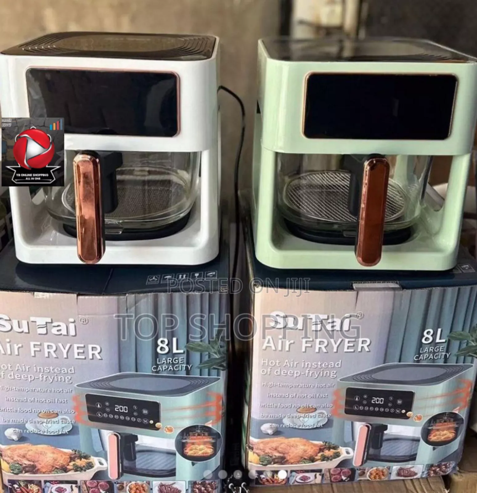 Sutai Transparent Glass Air Fryer