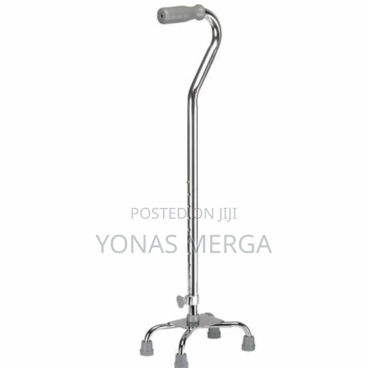 Walking Stick/ከዘራ/Quad Cane With Small Base and Vinyl