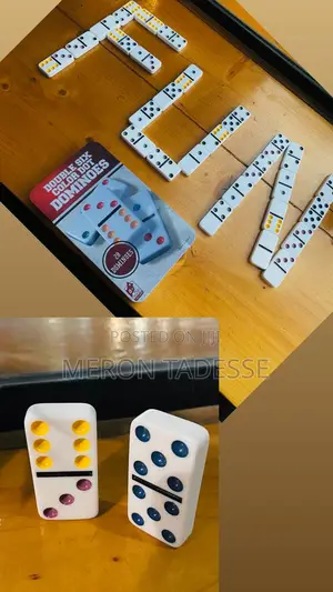 Photo - ፕሮፌሽናል የሴራሚክ ዶሚኖስ መጫወቻ የቦርድ ጨዋታ Ceramic Dominoes