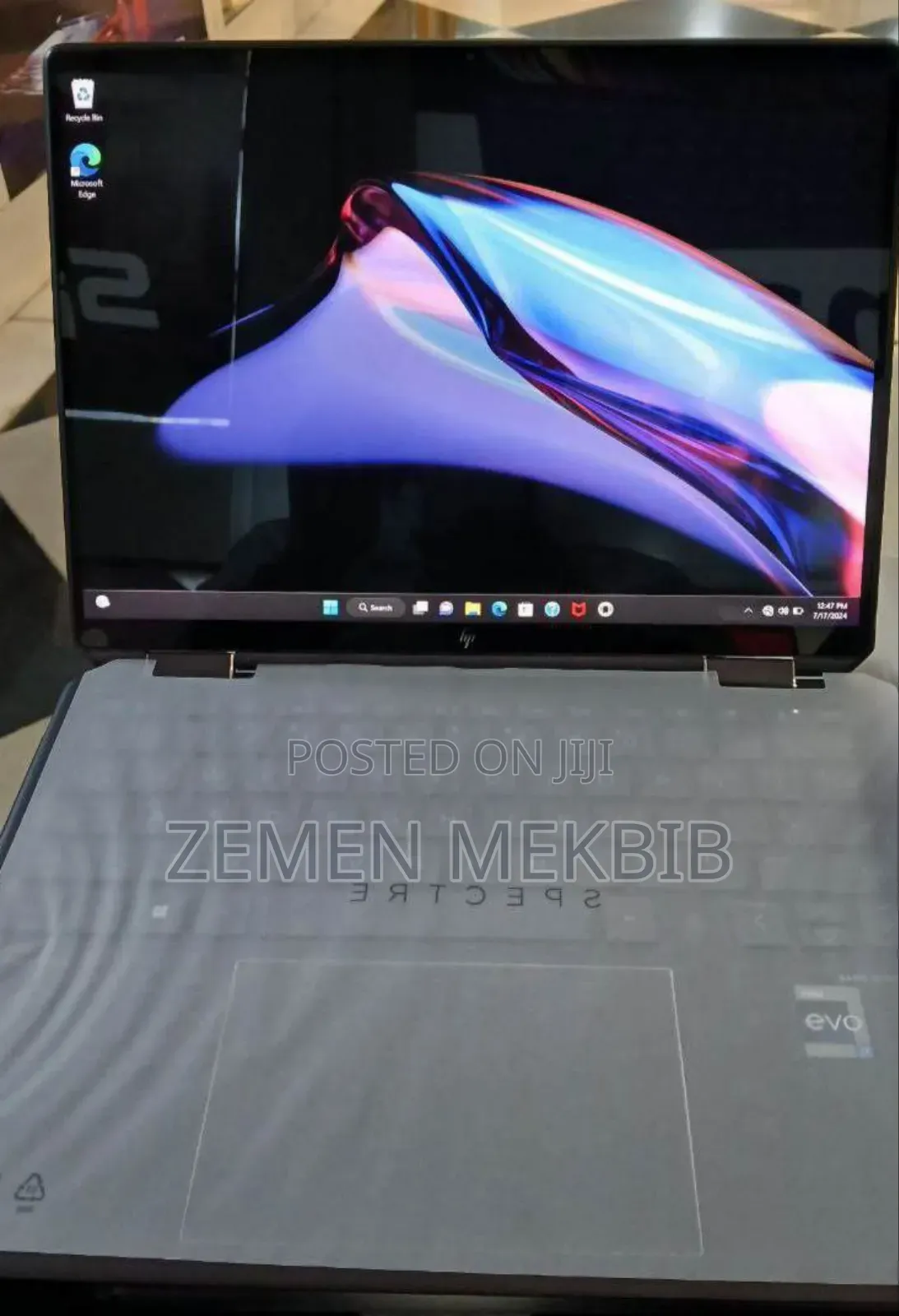 New Laptop HP Spectre X360 16GB Intel Core I7 SSD 512GB